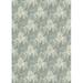 Ahgly Company Indoor Rectangle Patterned Sage Green Novelty Area Rugs 2 x 3