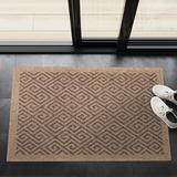 Adiva Rugs Jute Sisal Area Rug in Natural Look for Indoor Outdoor Use Comfortable Strong Durable Patio Porch Hallway (Mocca 2â€™ X 3â€™)