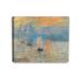 DECORARTS - Impression Sunrise Claude Monet Art Reproduction. Giclee Canvas Prints Wall Art for Home Decor 24x20