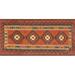 Ahgly Company Indoor Rectangle Contemporary Light Brown Oriental Area Rugs 2 x 5
