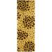 SAFAVIEH Soho Roxanne Dotted Wool Runner Rug Gold/Black 2 6 x 14