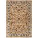 SAFAVIEH Classic Jilliean Floral Bordered Wool Area Rug Beige/Light Blue 4 x 6