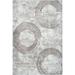 nuLOOM Austin Abstract Circles Area Rug 4 x 5 7 Gray