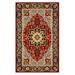 SAFAVIEH Lyndhurst Miranda Traditional Bordered Area Rug Red/Black 3 3 x 5 3