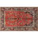 Ahgly Company Indoor Rectangle Traditional Camel Brown Persian Area Rugs 2 x 4