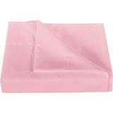 1200 Thread Count 3 Piece Flat Sheet ( 1 Flat Sheet + 2- Pillow cover ) 100% Egyptian Cotton Color Pink Solid Size King