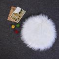 12 Soft Artificial Sheepskin Rug Chair Cover Artificial Wool Warm Hairy Carpet Seat Pad Round Area Rugs Floor Mat Home Decorator Carpets Kids Play Rug