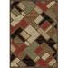 Mayberry Rug CT9876 8X10 7 ft. 10 in. x 9 ft. 10 in. City Tetris Area Rug Multi Color