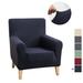 KBOOK Stretch Sofa Shield Fitted Armchair Slipcover Jacquard Solid Chair Furniture Protector for Home Decor