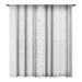 Society6 Heather Dutton Linear Cross Stone Single Panel Sheer Window Curtain 50 x 84