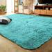 Noahas Soft Fluffy Area Rug Modern Shaggy Bedroom Rugs for Kids Room Nursery Rug Floor Carpets 3 x 5 Blue