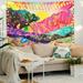 Tapestry Psychedlic Mandala Hippie Room Wall Hanging Tapestry Abstract Wall Tapestry Landscape Wall Decoration Hanging Cloth Hanging Blanket