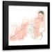 Vess June Erica 15x15 Black Modern Framed Museum Art Print Titled - Colorblock Figure I