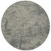 Nourison Rustic Textures Indoor Area Rug Light Grey/Blue 5 3 x Round