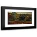 Winslow Homer 24x15 Black Modern Framed Museum Art Print Titled - Women Working in a Field (1867)