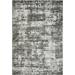 Loomaknoti Rhane Vailin 4 x 6 Gray Abstract Indoor Area Rug