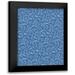 Cool Blue 11 19x24 Black Modern Framed Museum Art Print Titled - Art Licensing Studio