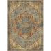 Orian Williamsburg 5 3 X 7 6 Multicolor Floral Medallion Area Rug