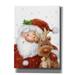 Epic Graffiti Santa and Reindeer 4 by Makiko Canvas Wall Art 40 x54