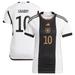 Women's adidas Serge Gnabry White Germany National Team 2022/23 Home Replica Player Jersey