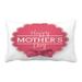 ECZJNT happy mothers day pink bowknot Pillow Case Pillow Cover Cushion Cover 20x30 Inch