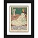 Burkhard Mangold 14x18 Black Ornate Wood Framed Double Matted Museum Art Print Titled - Bridal Equipment Zuberbuhler and Co. (1912)