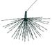 Vickerman 240Lt x 32 Green Starburst Green 5mm LED Wide Angle Lights with 6 Lead Wire and 24Volt cUL Power Adapter Plug Indoor/Outdoor Use