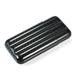 Black Carbon Fiber 3-Cigar Case Lightweight Cigar Storage Tube Holder Travel Cigar Humidor for up to 57 Ring Gauge