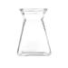 Unbranded Clear Gathered Square Vase