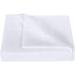 1200 Thread Count 3 Piece Flat Sheet ( 1 Flat Sheet + 2- Pillow cover ) 100% Egyptian Cotton Color White Solid Size Twin XL