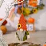 Fall Lighted Plush Gnome Thanksgiving Decorations Handmade Table Swedish Gnomes Tomte Light Up Elf Autumn Figurine Gifts Tabletop Housewarming Present Holiday Decor