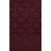 Dalyn Dover Area Rug DV7 Dv7 Burgundy Rectangles Loops 6 x 9 Rectangle