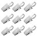 yuehao hooks pack of 10 stainless steel clips curtain hooks stainless steel curtain rings w stainless steel curtain clip a