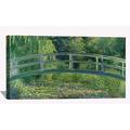 Claude Monet Canvas Wall Art Monet Waterlily Pond With The Japanese Bridge Framed Painting For Bedroom Livingroom Office