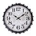 Vintage Retro Metal Large Oversized 3D Bottle Wall Clock Noiseless Quartz Movement Clock for Home Office Wall Decor (3#)