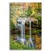 Epic Art Smoky Mountains Autumn Waterfall 2 by Grace Fine Arts Photography Acrylic Glass Wall Art 24 x36
