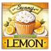 Epic Art Cupcake Sunny Lemon Chiffon by Cathy Horvath-Buchanan Acrylic Glass Wall Art 24 x24