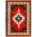 SAFAVIEH Vintage Hamadan Serapi Oriental Area Rug Orange/Ivory 5 3 x 7 6