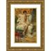 Hans Zatzka 13x18 Gold Ornate Wood Frame and Double Matted Museum Art Print Titled - The Jewellery Box