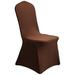 High-end Dining Chair Cover Wedding Party Decoration All-inclusive One-piece Spandex White Chair Cover Elastic Chair Cover