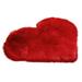 YUEHAO Wool Imitation Sheepskin Rugs Fu R Non Slip Bedroom Shaggy Carpet Mats Love Imitation Wool Rug E