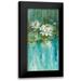 Nai Danhui 9x14 Black Modern Framed Museum Art Print Titled - Water Lily Pond v2 II