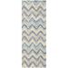 Hauteloom Irrigon Hallway Kitchen Runner Rug - Modern - Gray Beige - 2 7 x 7 3