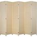 FDW Room Divider Bamboo Room Divider Wall Folding Privacy Wall Divider Wood Screen for Home Bedroom Living Room