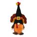 Fall Gnomes Plush Thanksgiving Decorations Handmade Standing Autumn Gnome Tomte Swedish Gnome Nisse Scandinavian Plush Doll Table Ornament for Home Decor