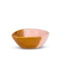 Set of 4 Tri-Colour Mini Teardrop Bowl