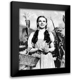 Hollywood Photo Archive 12x14 Black Modern Framed Museum Art Print Titled - Judy Garland - Wizard of Oz