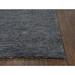 Alora Decor Emerson 5 x 8 Damask Dk. Grey/Gray/Rust/Blue Hand-Tufted Area Rug