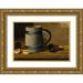 John Frederick Peto 24x18 Gold Ornate Framed and Double Matted Museum Art Print Titled - Still Life with Mug and Pipe