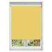 ShadePix Window Shade - Blackout Roller Window Shade Custom 53 x 72 Honey Pastel by WindowPix